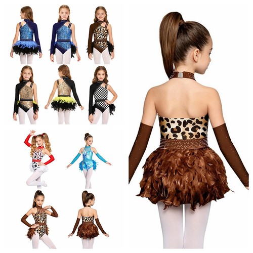 Girls leotard printed - uk,